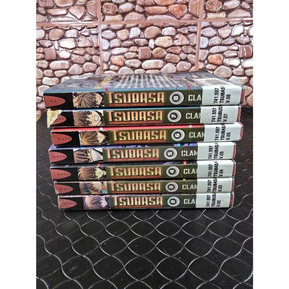 Tsubasa Reservoir Chronicle Volumes 2-8 Japanese Edition by Clamp